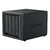 Сетевое хранилище Synology DiskStation DS425+ black  (Intel J4125 / 2Gb / 4 (3.5" / 2.5"SATA / SSD) + 2 NVMe / RAID / 1x1Gb / 1x2.5Gb / 2хUSB 3.2 / no WIFI)  (DS425+)