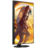 Монитор 27" AOC Q27G4XF Black  (IPS 2560x1440 180Hz 1ms 300cd / m 1000:1 2xHDMI 1xDP,  Pivot)