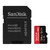 Карта памяти SanDisk Extreme Pro microSD UHS I Card 128GB for 4K Video on Smartphones,  Action Cams & Drones 200MB / s Read,  90MB / s Write,  Lifetime Warranty