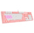 Клавиатура A4Tech Bloody B800 Dual Color механическая розовый / белый USB for gamer LED