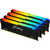 Память оперативная /  Kingston 128GB 3600MHz DDR4 CL18 DIMM  (Kit of 4) FURY Beast RGB