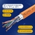 Кабель NEOMAX [NM720011] F / UTP cat.5e 4x2x0.52,  24 AWG,  Медь,  ZH нг (А)-HF  (LSZH),  внутренний  (305 м),  оранжевый