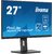 LCD Iiyama 27" XUB2797QSNP-B1 {IPS 2560x1440 100Hz 1ms 300cd 1300:1 HDMI DisplayPort USB-C KVM RJ45 HAS VESA}