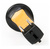 Ultraflash LED3807    (фонарь аккум 220В,  черный / желтый,  7 LED,  2 режима,  SLA,  пластик,  коробка)