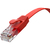 GCR Патч-корд PROF плоский прямой 2.0m,  UTP медь кат.6,  красный,  30 AWG,  ethernet high speed 10 Гбит / с,  RJ45,  T568B,  GCR-52859