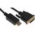 Кабель аудио-видео Buro 1.1v DisplayPort  (m) / DVI-D  (Dual Link)  (m) 3м. Позолоченные контакты черный  (BHP DPP_DVI-3)