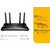 Роутер TP-Link Archer AX10,  AX1500 Wi Fi 6,  до 300 Мбит / с на 2, 4 ГГц + до 1201 Мбит / с на 5 ГГц,  4 антенны,  1 гигабитный порт WAN + 4 гигабитных порта LAN