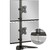 ONKRON D208FS Кронштейн для 2-х мониторов 13-32" макс. 100*100,  подставка,  наклон 45? макс.,  поворот 180?,  нагрузка 2x8кг,  вертикальное размещение
