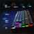 Клавиатура Oklick 969G SHOTGUN механическая черный USB Multimedia for gamer LED
