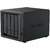 Сетевое хранилище Synology DiskStation DS425+ black  (Intel J4125 / 2Gb / 4 (3.5" / 2.5"SATA / SSD) + 2 NVMe / RAID / 1x1Gb / 1x2.5Gb / 2хUSB 3.2 / no WIFI)  (DS425+)