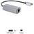 Vcom DU 320M Кабель-переходник USB 3.1 Type-C -->RJ-45 1000Mbps Ethernet,  Aluminum Shell,  0.15м VCOM <DU320M>