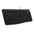 Клавиатура Logitech K120 for Business |920-002522| черная,  офисная,  104 клавиши,  защита от воды,  USB 1, 5м,  brown box,   (021419)