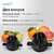 Соковыжималка цитрусовая Vitek VT-3669 25Вт рез.сок.:700мл. стальной / черный