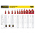 Домкрат гидравлический бутылочный "RED FORCE",  2т,  181-345 мм,  STAYER 43160-2 [43160-2_z01]