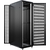 Шкаф серверный NTSS Премиум  (NTSS-R42U80100PD / PDD-BL) напольный 42U 800x1000мм пер.дв.перфор. металл 900кг серый 160кг