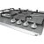 Газовая варочная поверхность Gorenje GW641XHF нержавеющая сталь