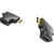 Vention 2 in 1 Mini HDMI and Micro HDMI Male to HDMI Female Adapter Black