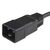 Hyperline PWC-IEC19-IEC20-1.0-BK Кабель питания IEC 320 C19 - IEC 320 C20  (3x1.5),  16A,  прямая вилка,  1м,  цвет черный