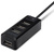 Разветвитель USB 2.0 Buro BU-HUB4-0.5L-U2.0 4порт. черный