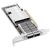 Сетевая карта Infiniband /  NVIDIA ConnectX-7 HHHL Adapter Card,  200GbE  (default mode)  /  NDR200 IB,  Dual-port QSFP112,  PCIe 5.0 x16 with x16 PCIe extension option,  Crypto D isabled,  Secure Boot Enabled,  Tall bracket