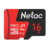 Карта памяти Netac MicroSD card P500 Extreme Pro 16GB,  retail version w / SD adapter