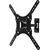 Кронштейн для телевизора Ultramounts UM 868 черный 23"-55" макс.35кг настенный поворот и наклон