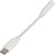 Переходник Buro BHP TPC-JCK USB Type-C  (m) Jack 3.5mm  (f) белый