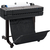 Широкоформатный принтер HP DesignJet T630 Printer  (24", 4color, 2400x1200dpi, 1Gb, 30spp (A1), USB / GigEth / Wi-Fi, stand, mediabin, rollfeed, sheetfeed, tray50 (A3 / A4),  autocutter, GL / 2, RTL, repl. 5HB09A,  5ZY59A)
