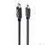 Кабель DisplayPort - HDMI,  20M / 19M,  однонаправленный конвертор сигнала с DisplayPort в HDMI,  4K@30Hz,  экран,  1.8 м,  черный [BXP-CC-DP-HDMI-018]