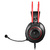 Наушники с микрофоном A4Tech Bloody G200 черный / красный 2м мониторные оголовье  (G200  AUX3.5-4PIN +USB)