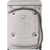 Стиральная машина Sharp ES814RW,  597х845х557 мм.,  фронтальная загрузка,  cтирка до 8 кг,  электронное управление,  отжим при 1400 об / мин,  защита от протечек,  пр-во Турция