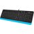 Клавиатура + мышь A4 Fstyler F1010 клав:черный / синий мышь:черный / синий USB