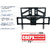 Кронштейн для телевизора Kromax ATLANTIS-70 черный 32"-70" макс.101кг настенный поворотно-выдвижной и наклонный