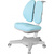 Кресло детское Cactus CS-CHR-3604BL голубой крестов. пластик серый