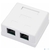 Rexant  (03-0151) Розетка компьютерная 2-порта RJ-45 (8P8C),  категория 5е,  внешняя  (25шт)