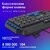 Клавиатура Oklick 750G FROST WAR черный / черный USB Multimedia for gamer [KM-638]
