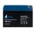 Battery Parus Electro,  standard series HM-12-7,  voltage 12V,  capacity 7.2Ah  (discharge 20 hours),  max. discharge current  (5sec) 105A,  max. charge current 2.88A,  lead-acid type AGM,  terminals F2,  LxWxH 151x65x94mm.,  total height with terminals 100mm.,  weight 2.4kg.,  service life 6 years.