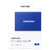 Твердотельный диск SSD Samsung T7 External 1Tb  (1024GB) BLUE USB 3.2  (MU-PC1T0H / WW) 1year