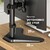 ONKRON D208FS Кронштейн для 2-х мониторов 13-32" макс. 100*100,  подставка,  наклон 45? макс.,  поворот 180?,  нагрузка 2x8кг,  вертикальное размещение