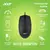 Мышь Acer OMW126 черный оптическая  (1000dpi) USB  (3but)