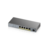 Zyxel GS1350-6HP,  4xGE PoE+,  1xGE PoE++  (802.3bt),  1xSFP,  бюджет PoE 60 Вт,  дальность передачи питания до 250 м,  автоперезагрузка PoE-портов,  повышенная защита от перенапряжений