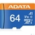 Флеш карта microSD 64GB A-DATA microSDHC Class 10 UHS-I A1 100 / 25 MB / s  (SD адаптер)