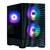 ZALMAN P30 AIR,  MATX,  BLACK,  WINDOW,  2xCombo  (3.5'' or 2.5''),  3x2.5",  1xUSB TYPE-C,  1xUSB3.0,  FRONT 2x140mm ARGB,  REAR 1x140mm ARGB