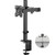 Кронштейн для монитора ONKRON /  10-32" макс. 100*100,  струбцина,  наклон -85?+90? поворот 360?,  вылет от основание 0-435мм,  макс.перемещение по вертикали 200-340мм,  нагрузка 10кг