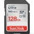Флеш карта SD 128GB SanDisk SDXC Class 10 UHS-I Ultra 140MB / s