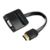 Мультимедиа конвертер Vention HDMI > VGA + аудио,  гибкий,  плоский
