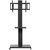 Подставка для телевизора Holder PR-107 черный 32"-70" макс.60кг напольный поворот и наклон