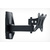 Holder LCDS-5004 Кронштейн настенный металлик для ТВ 10-26" настенный,  +15°,  поворот 270°,  до стены 235мм 2 колена  (до 25кг)
