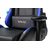 Кресло игровое Бюрократ VIKING 5 AERO BLUE черный / синий искусственная кожа