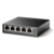 TP-Link TL-SG1005LP 5-port Gigabit unmanaged switch with 4PoE+  (40W) + 1 ports,  metal case,  desktop installation